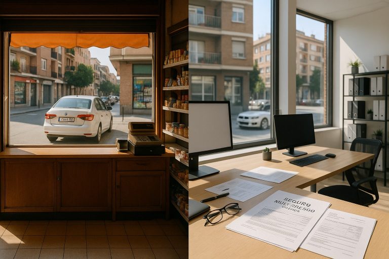 Multirriesgo comercio vs multirriesgo pyme vs RC profesional: qué póliza encaja con tu negocio Multirriesgo comercio vs multirriesgo pyme vs RC profesional: qué póliza encaja con tu negocio