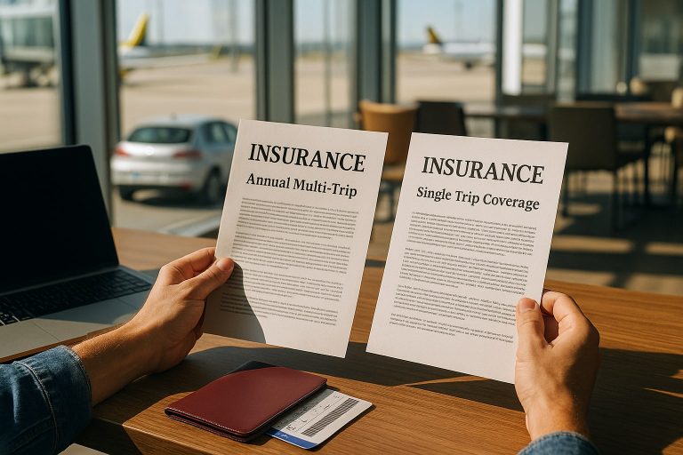 Seguro de viaje anual multiviaje vs seguro por viaje puntual: cuál compensa según cuántas veces vueles al año Seguro de viaje anual multiviaje vs seguro por viaje puntual: cuál compensa según cuántas veces vueles al año
