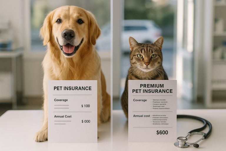 Seguros de mascotas básico vs premium: comparativa de coberturas, franquicias y precio anual