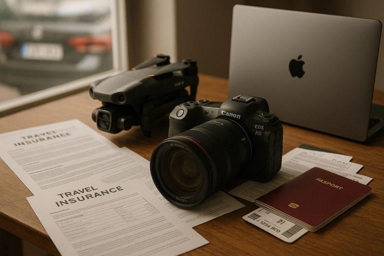 Cómo elegir un seguro de viaje que cubra bien el equipaje si viajas con material fotográfico o electrónica de valor Cómo elegir un seguro de viaje que cubra bien el equipaje si viajas con material fotográfico o electrónica de