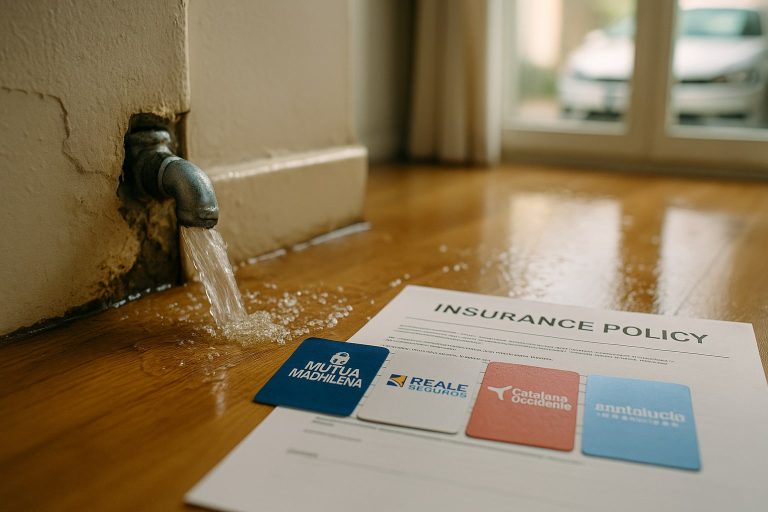 Comparativa de seguros de hogar frente a daños por agua: Mutua Madrileña, Reale, Catalana Occidente y Santalucía Comparativa de seguros de hogar frente a daños por agua: Mutua Madrileña, Reale, Catalana Occidente y Santaluc