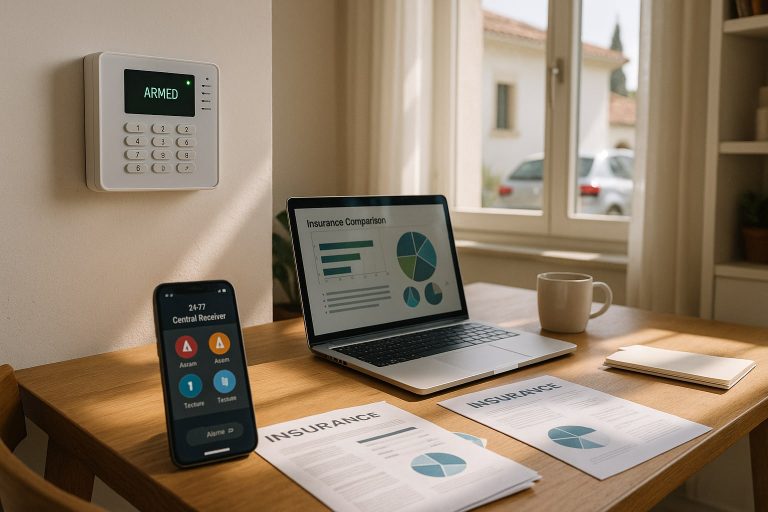 Comparativa de seguros de hogar para viviendas con alarma conectada 24h: descuentos por central receptora y sublímites de robo Comparativa de seguros de hogar para viviendas con alarma conectada 24h: descuentos por central receptora y su
