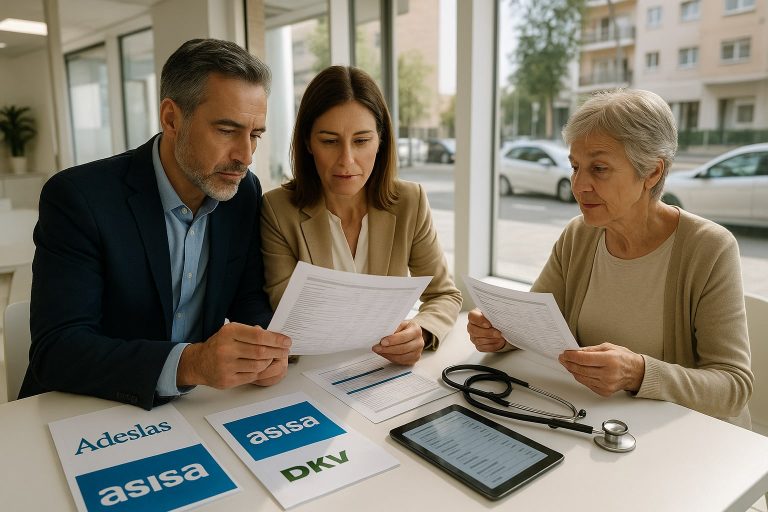 Comparativa de seguros de salud para funcionarios fuera de MUFACE: Adeslas, Asisa y DKV en modalidad privada individual Comparativa de seguros de salud para funcionarios fuera de MUFACE: Adeslas, Asisa y DKV en modalidad privada i