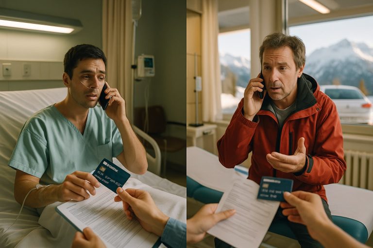 Comparativa de seguros de viaje por tiempo de respuesta en emergencia médica en el extranjero: asistencia telefónica, adelanto de fondos y red concertada Comparativa de seguros de viaje por tiempo de respuesta en emergencia médica en el extranjero: asistencia tele