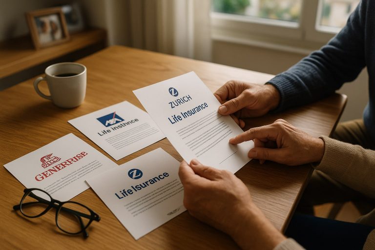 Comparativa de seguros de vida con cobertura de incapacidad permanente absoluta: Generali, AXA, Zurich y Mapfr