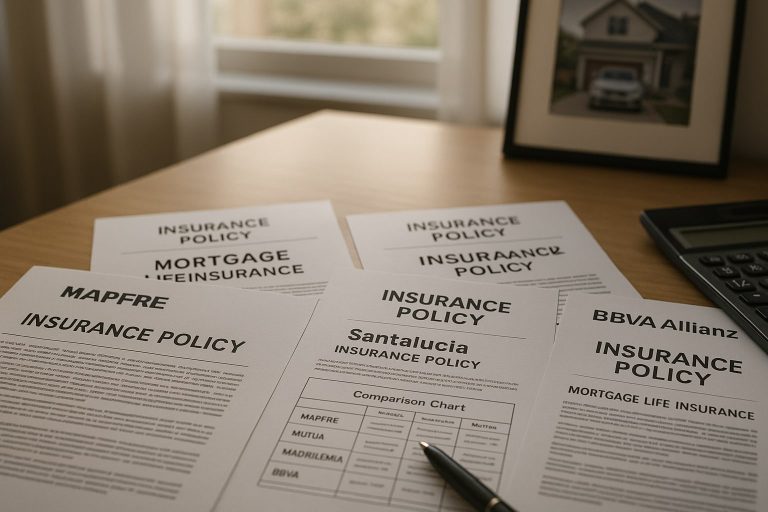 Comparativa de seguros de vida vinculados a hipoteca: Mapfre, Santalucía, Mutua Madrileña y BBVA Allianz Comparativa de seguros de vida vinculados a hipoteca: Mapfre, Santalucía, Mutua Madrileña y BBVA Allianz