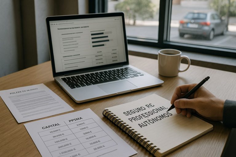 Ranking de seguros de RC profesional para autónomos del sector servicios por relación capital-prima Ranking de seguros de RC profesional para autónomos del sector servicios por relación capital-prima