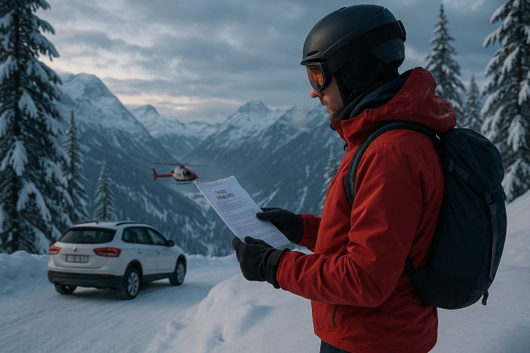 Ranking de seguros de viaje para esquí y snowboard en los Alpes por capital de rescate en montaña
