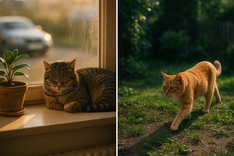 Seguro veterinario para gato de interior vs gato con acceso al exterior: qué coberturas priorizar
